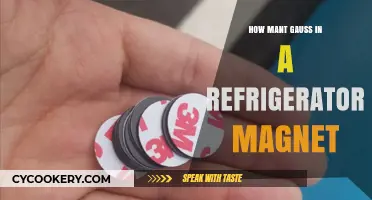 Measuring the Magnetic Strength of a Refrigerator Magnet in Gauss