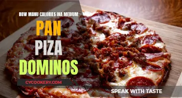 Dominos Medium Pan Pizza: Calorie Count Revealed