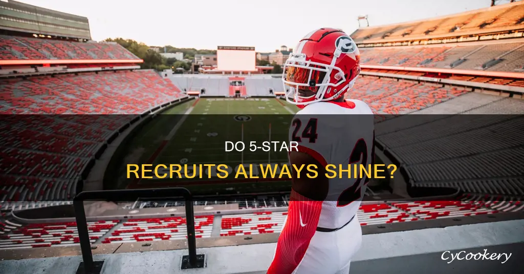 how many 5 star recruits pan out
