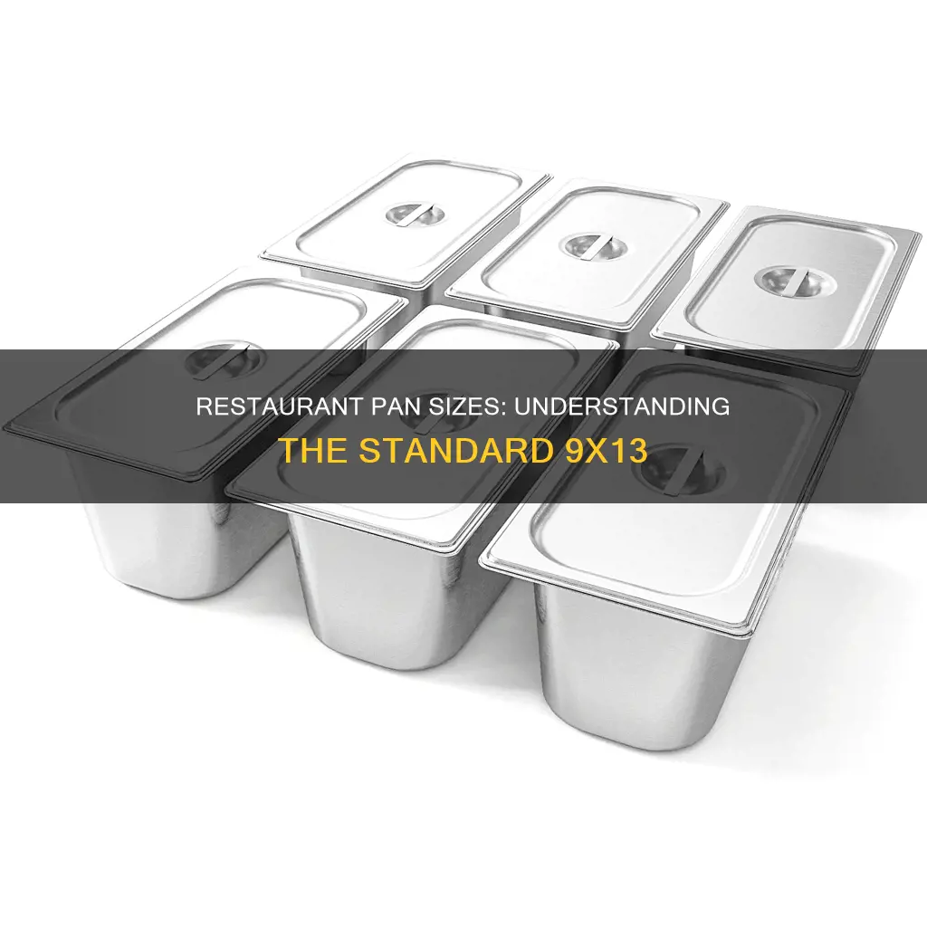 how many 9x13 in restaurant pan