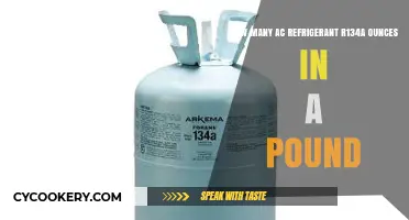 Understanding AC Refrigerant R134a: Ounces per Pound Conversion Guide