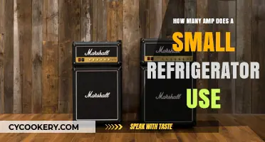 Small Refrigerator Amp Usage: Understanding Energy Consumption