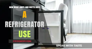 Refrigerator Power Consumption: Understanding Amps and Watts Usage