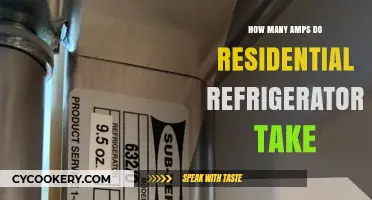 Residential Refrigerators: Understanding Their Amp Draw and Energy Usage