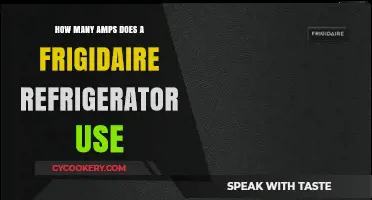 Frigidaire Refrigerator Amp Usage: Understanding Your Appliance's Power Needs