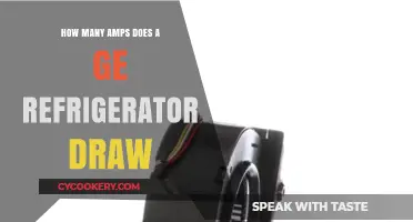 GE Refrigerator Amp Draw: Understanding Your Fridge's Power Consumption