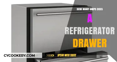 Refrigerator Drawer Amp Usage: Understanding Power Consumption