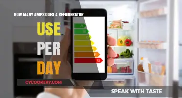 Daily Amp Usage: Understanding Your Refrigerator's Energy Consumption
