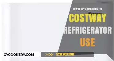 Costway Refrigerator Power Consumption: Understanding Its Amp Usage