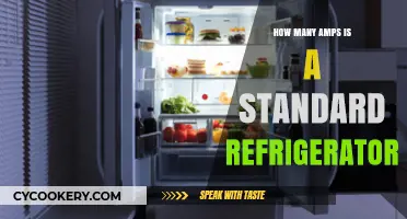 Standard Refrigerator Amp Draw: Understanding Your Fridge's Power Needs