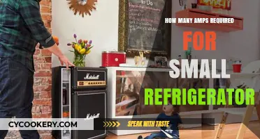 Amps Needed for Small Refrigerators: A Quick Guide