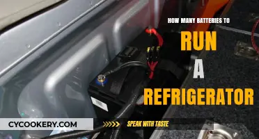 Powering Your Fridge: Calculating the Right Number of Batteries Needed
