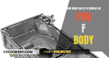 Removing Oil Pan F Body: How Many Bolts?