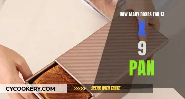 The Right Box Size for Your 13 x 9 Pan