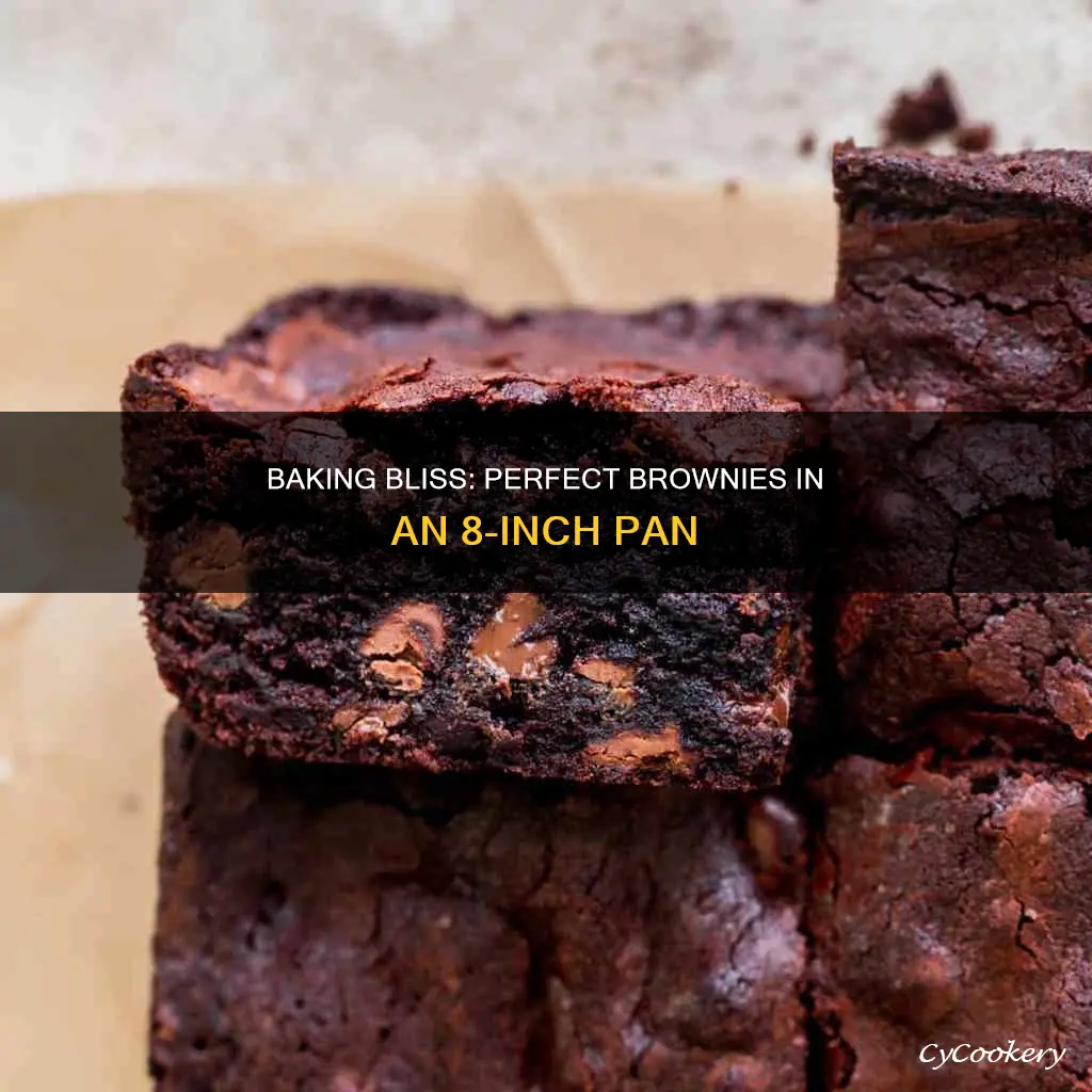 how many brownies in 8 inch square pan