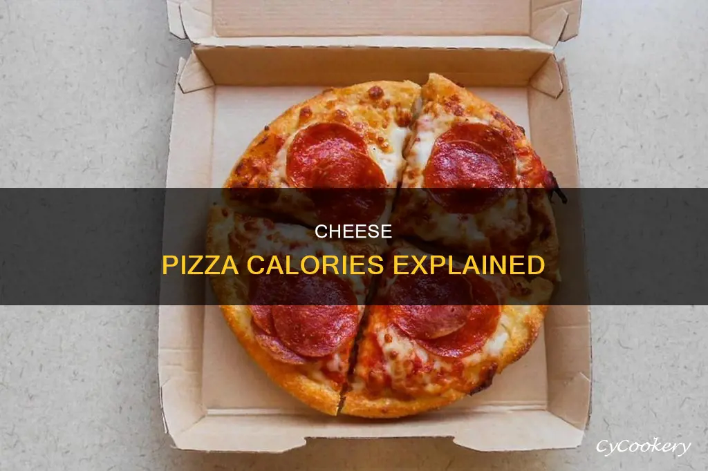 how many calories are in a personal pan cheese pizza