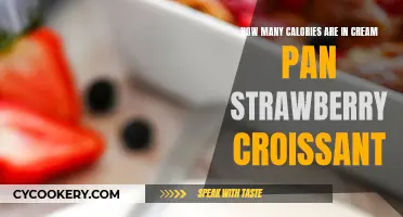 Calorie Count of Cream Pan Strawberry Croissant