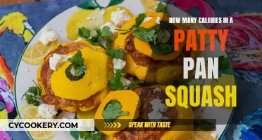 Calorie Count of Patty Pan Squash