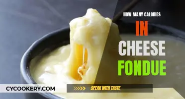 Cheese Fondue: A Calorific Indulgence?