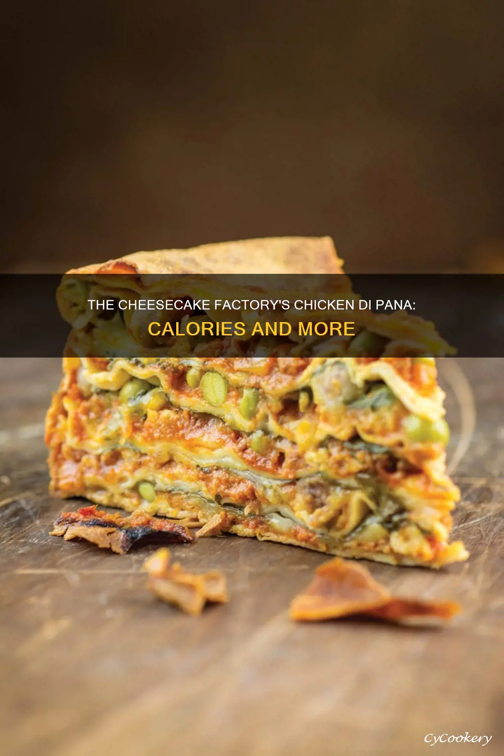 how many calories in chicken di pana cheesecake factory