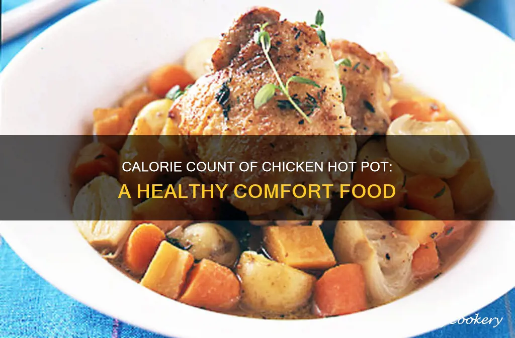 how many calories in chicken hot pot