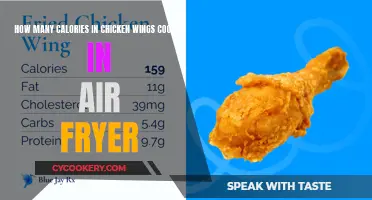 Air-Fried Chicken Wings: How Many Calories?