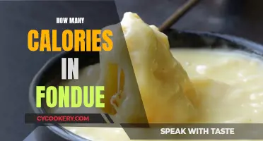 Fondue: A Tasty Indulgence, But How Many Calories?