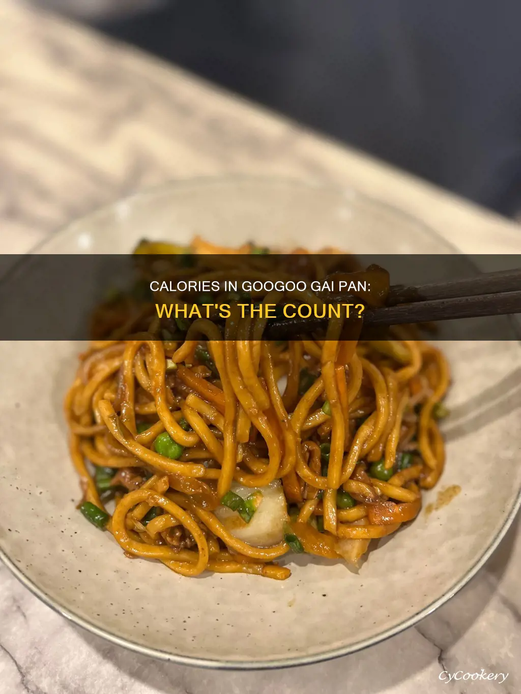how many calories in googoo gai pan