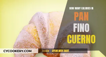 Calorie Count of Pan Fino Cuerno