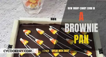 Candy Corn Brownies: The Perfect Ratio