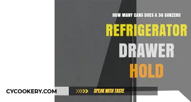 Maximize Storage: Sub-Zero 36-Inch Refrigerator Drawer Can Capacity Explained