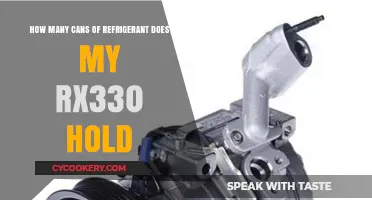 How Much Refrigerant Does an RX330's AC System Require?