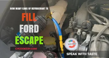 Refrigerant Refill Guide: How Many Cans for Ford Escape?