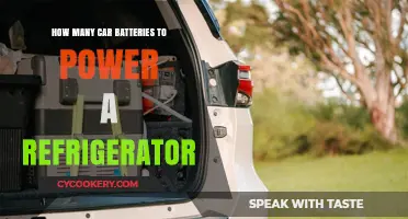 Powering Your Fridge: How Many Car Batteries Are Needed?
