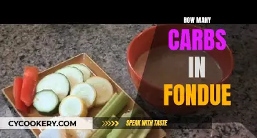 Fondue's Carb Content: A Comprehensive Breakdown