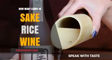 Carb Count in Sake Rice Wine: A Nutritional Breakdown
