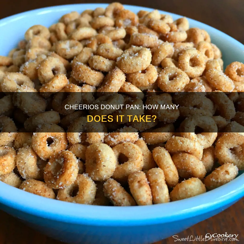 how many cheerios are in the donut pan pampered chef