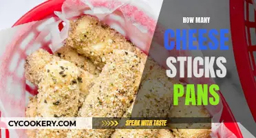 Cheese Sticks: Pan Quantity for the Perfect Batch