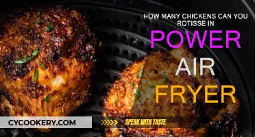 Power Air Fryer: Roasting Multiple Chickens Efficiently