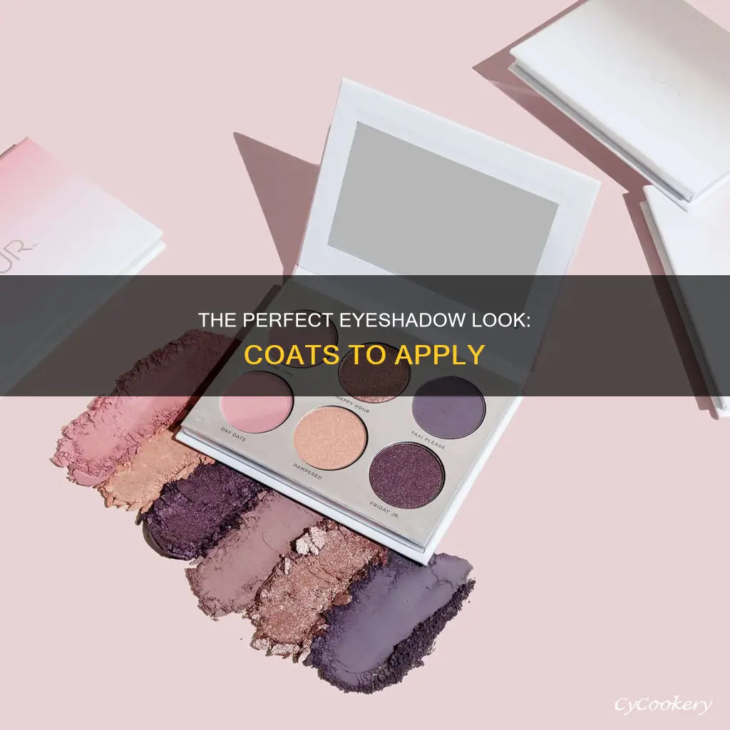 how many coats of eyeshadow in a pan