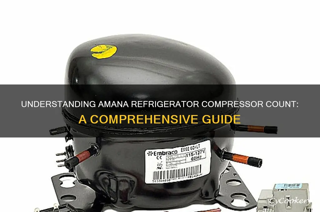 how many compressors does a amana refrigerator have