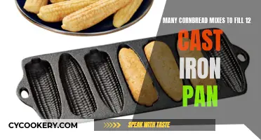 Cast Iron Pan Cornbread: The Perfect Mix Amount for a Dozen Servings