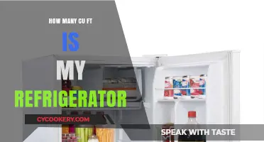 How to Measure Your Refrigerator's Capacity in Cubic Feet