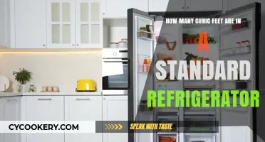 Standard Refrigerator Size: Cubic Feet Capacity Explained Simply