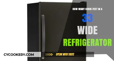 Understanding Cubic Feet in a 33-Inch Wide Refrigerator: A Guide