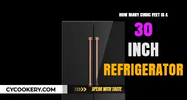 30-Inch Refrigerator Capacity: Cubic Feet Explained Simply