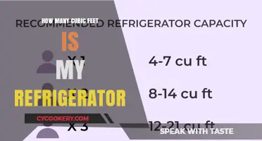 How to Measure Your Refrigerator's Cubic Feet Capacity Easily