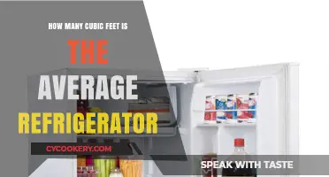 Average Refrigerator Size: Understanding Cubic Feet Capacity for Your Kitchen