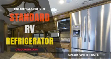 Standard RV Refrigerator Size: Cubic Feet Explained for Travelers