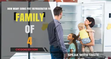 Choosing the Right Refrigerator Size for a Family of Four